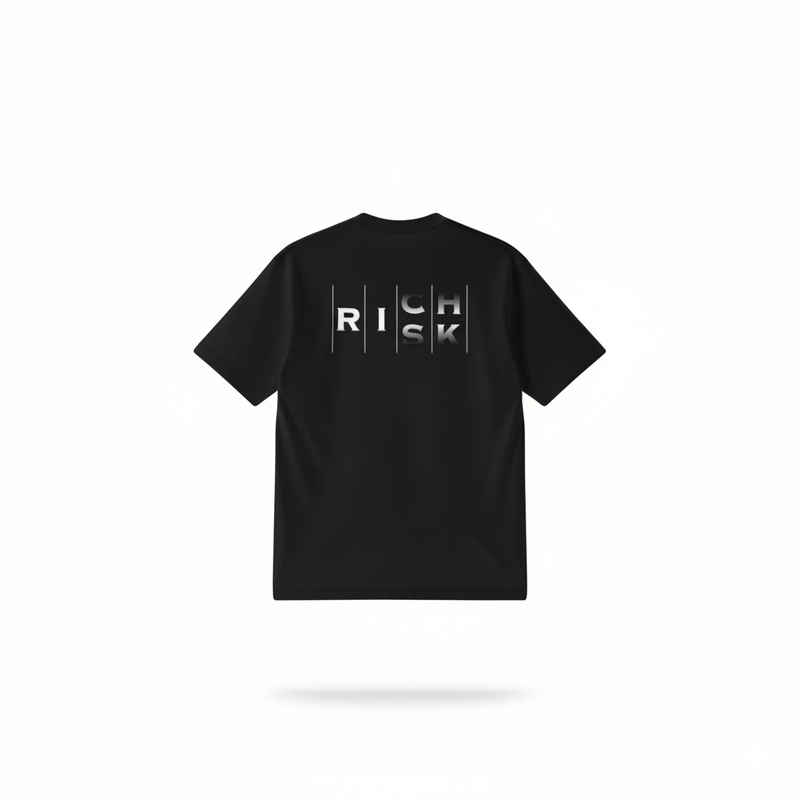 CAMISETA OVERSIZED RISK RICH | STREET STILE | 100% ALGODÃO AMERICANO | CONFORTO PREMIUM