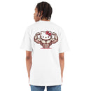 CAMISETA OVERSIZED HELLO KITTY BOMBADA | STREET STILE | 100% ALGODÃO AMERICANO | CONFORTO PREMIUM