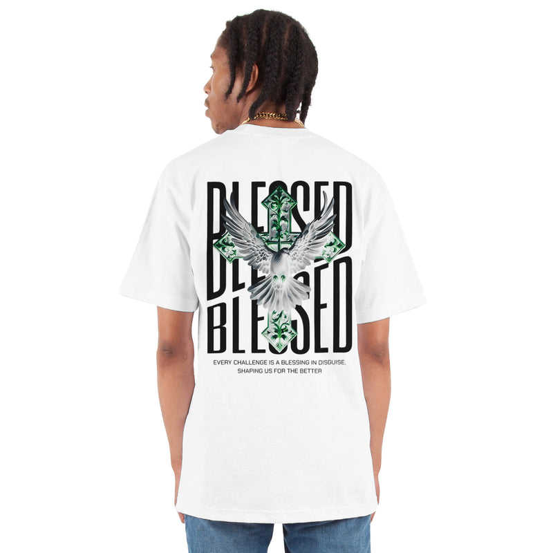 CAMISETA OVERSIZED BLESSED | STREET STILE | 100% ALGODÃO AMERICANO | CONFORTO PREMIUM