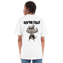 CAMISETA OVERSIZED GYM RAT | STREET STILE | 100% ALGODÃO AMERICANO | CONFORTO PREMIUM