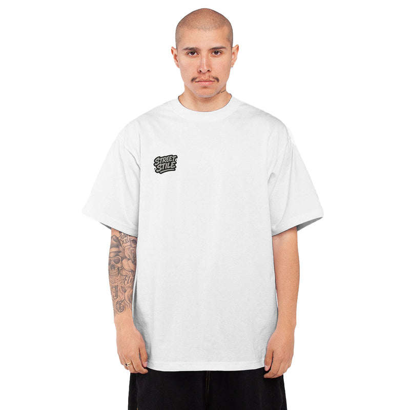 CAMISETA OVERSIZED FAITH OVER FEAR | STREET STILE | 100% ALGODÃO AMERICANO | CONFORTO PREMIUM