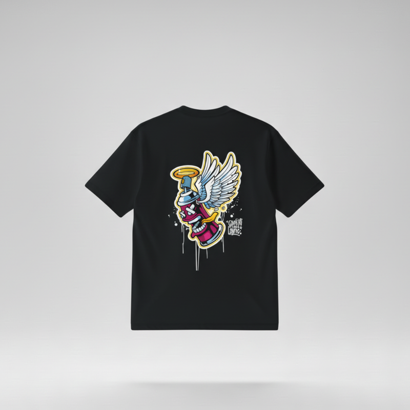 CAMISETA OVERSIZED GRAFFIT NOT CRIME | STREET STILE | 100% ALGODÃO AMERICANO | CONFORTO PREMIUM