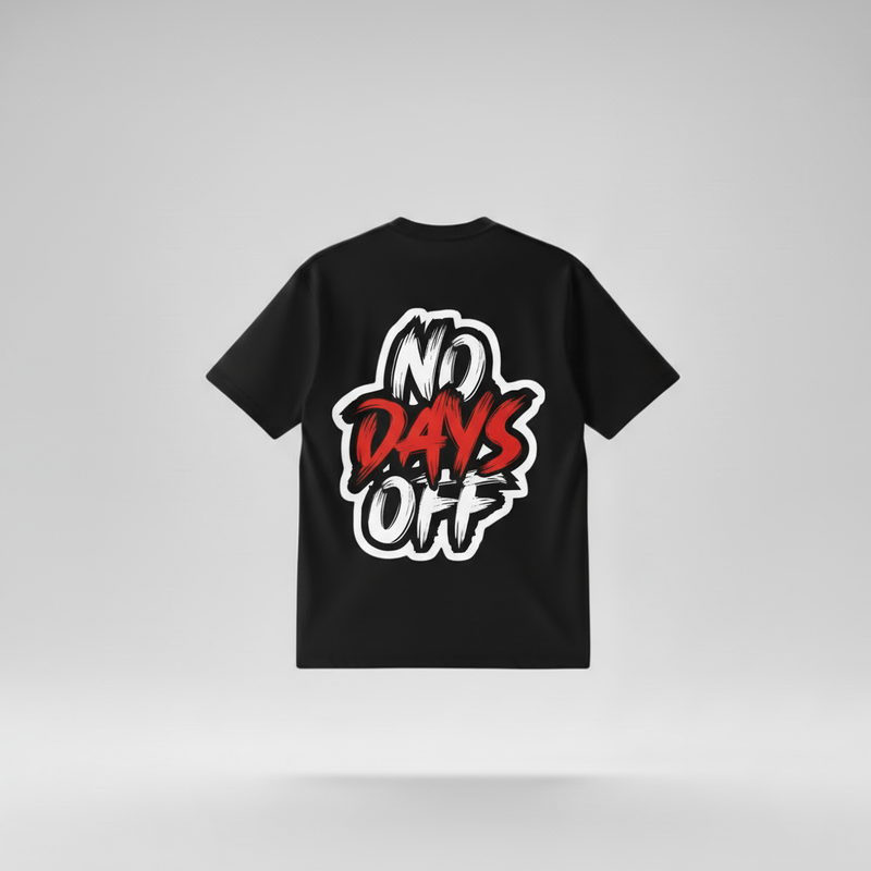CAMISETA OVERSIZED NO DAYS OFF | STREET STILE | 100% ALGODÃO AMERICANO | CONFORTO PREMIUM