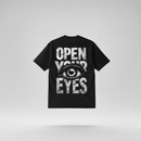 CAMISETA OVERSIZED OPEN YOUR EYES | STREET STILE | 100% ALGODÃO AMERICANO | CONFORTO PREMIUM