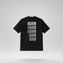 CAMISETA OVERSIZED AGAIN | STREET STILE | 100% ALGODÃO AMERICANO | CONFORTO PREMIUM